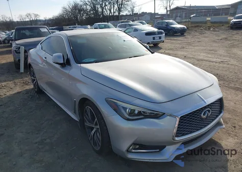 2018 Infiniti Q60 3.0T Luxe z USA, uszkodzony, nr VIN JN1EV7EL1JM390882